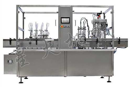 玻璃滴管蓋精油灌裝旋蓋機(jī)-全自動精油灌裝機(jī)